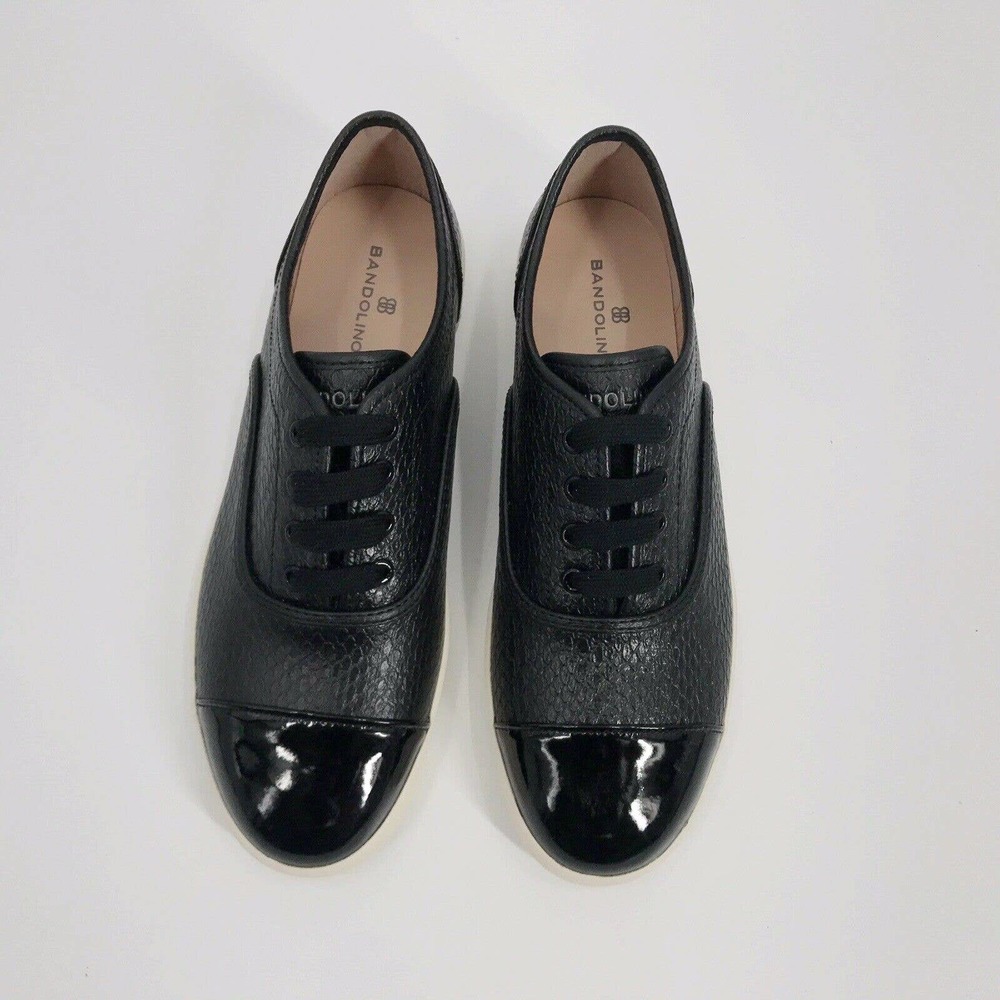 BANDILINO WOMEN'S FLOSIE BLACK SNEAKER - SIZE 9M - Picture 5 of 12